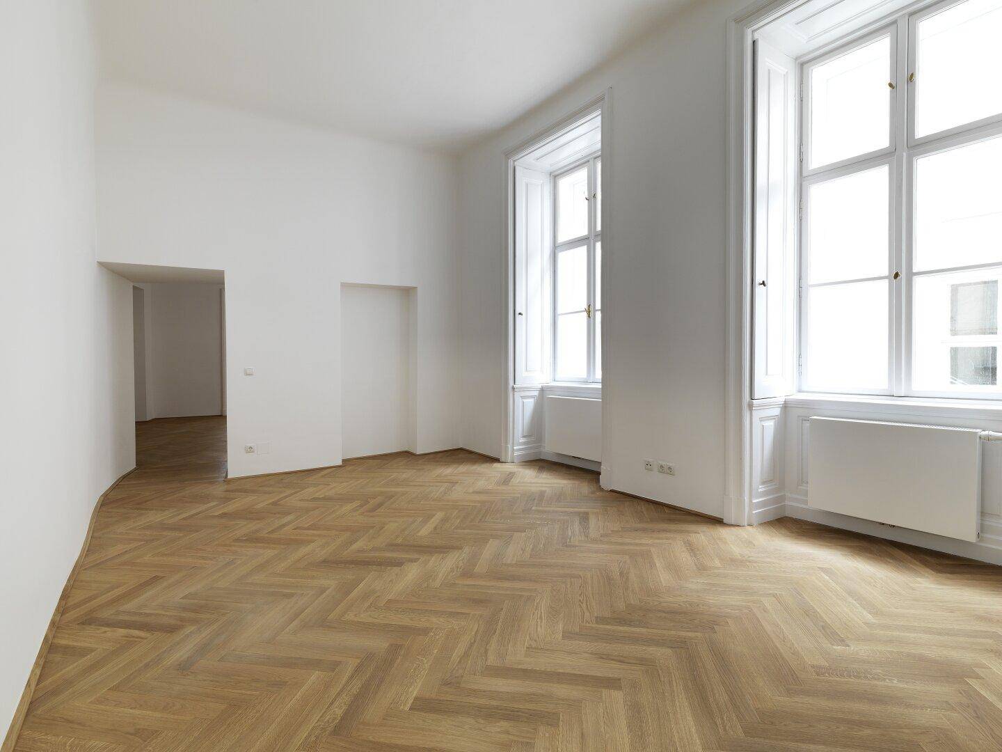 großzügige Zimmer (Beispielbild Vergleichswohnung)