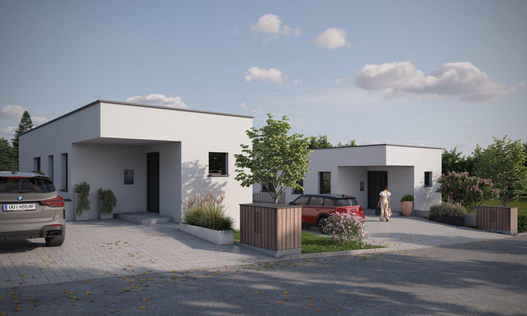 PROVISIONSFREI: Exklusives Neubau-Einfamilienhaus in Ottensheim – modernes Wohnen in Bestlage - Ansicht 3