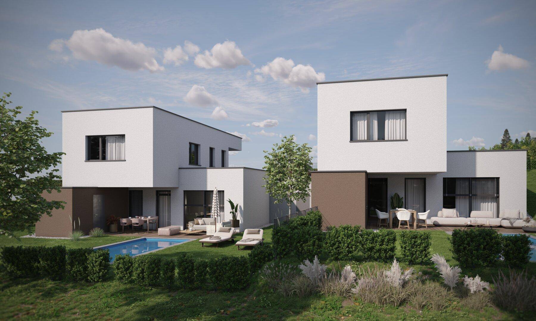 PROVISIONSFREI: Exklusives Neubau-Einfamilienhaus in Ottensheim – modernes Wohnen in Bestlage - Ansicht 4