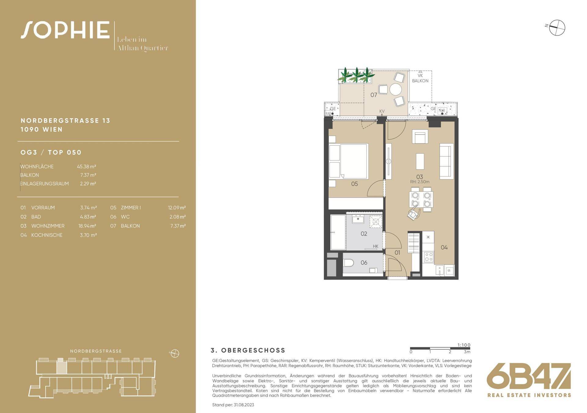 Grundriss Top 50