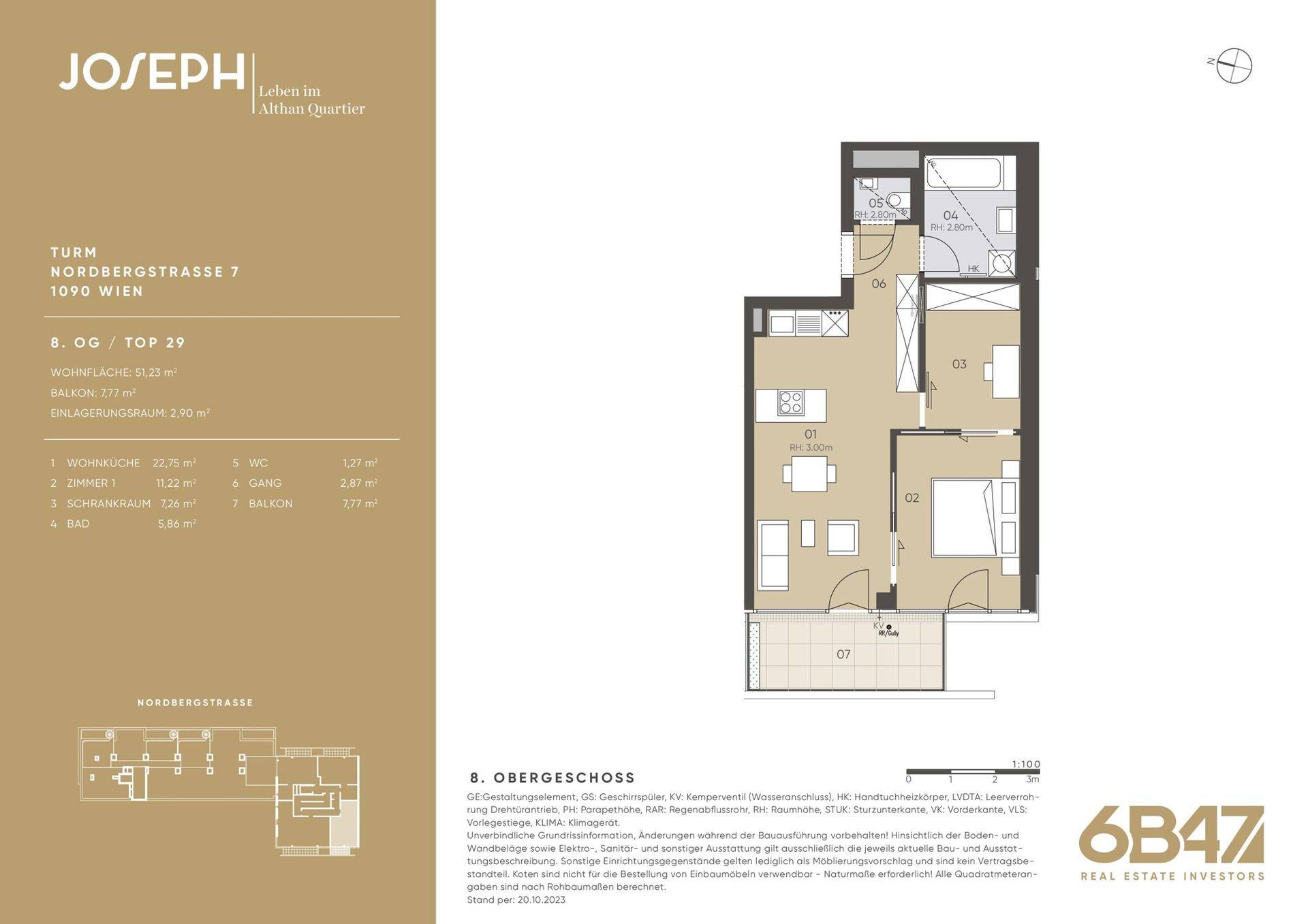 Grundriss Top 29 Turm