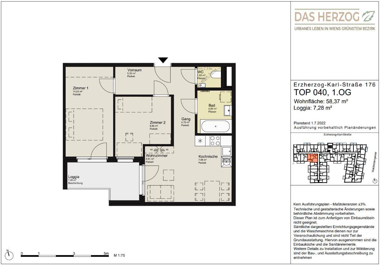 Top 40 Grundriss