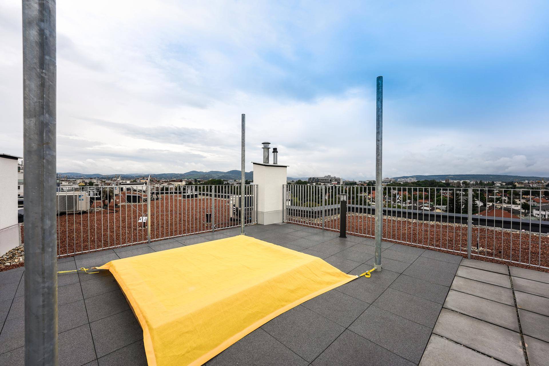 Dachterrasse Sandkiste