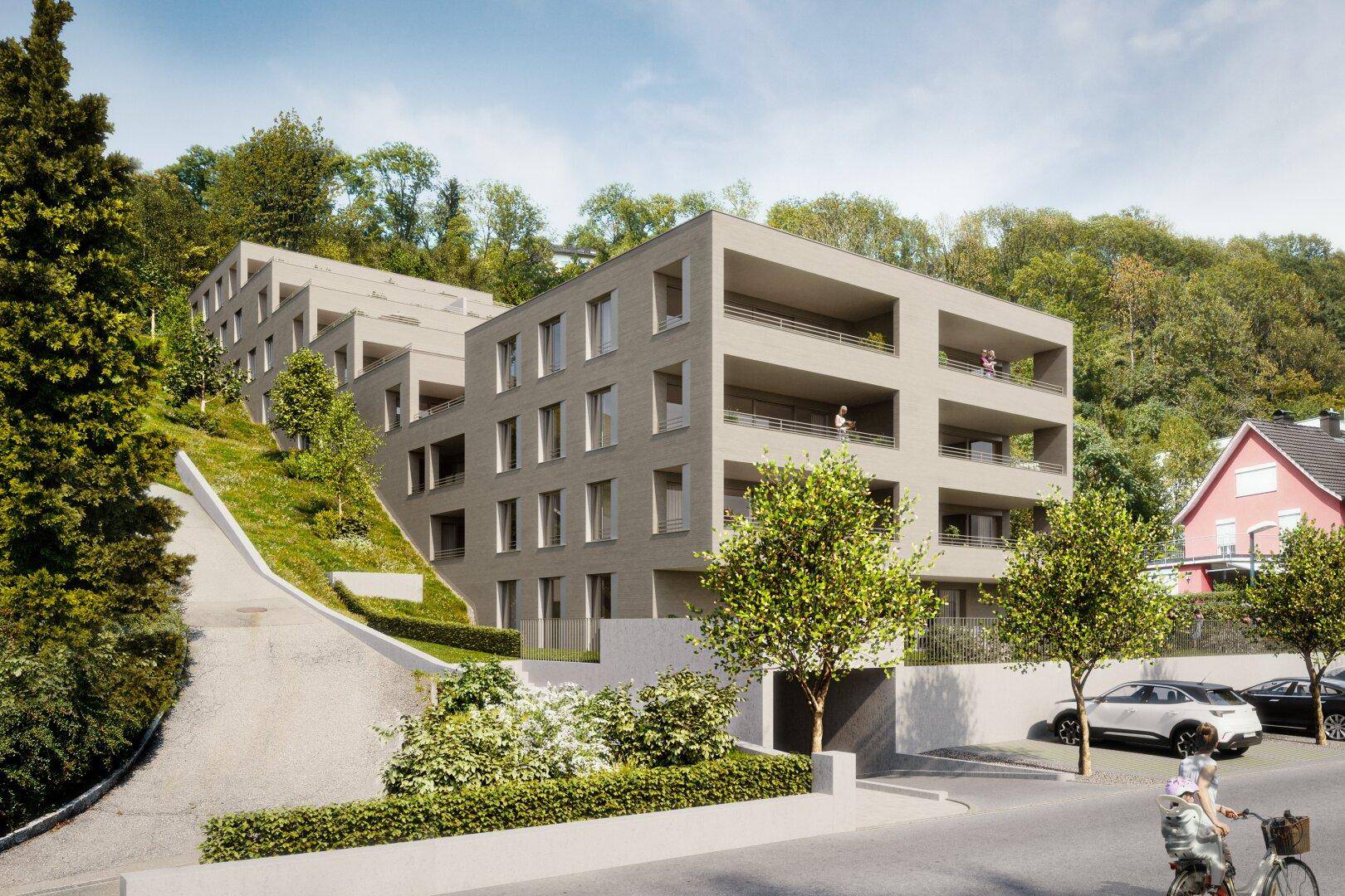 Wohnanlage "Hillside" - Zentrales Wohnen am Stadtrand "par excellence" – pohled 2