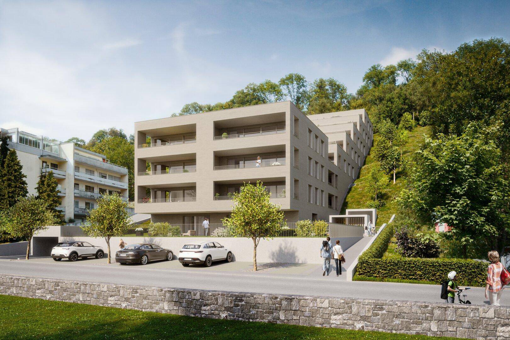 Wohnanlage "Hillside" - Zentrales Wohnen am Stadtrand "par excellence" – pohled 3