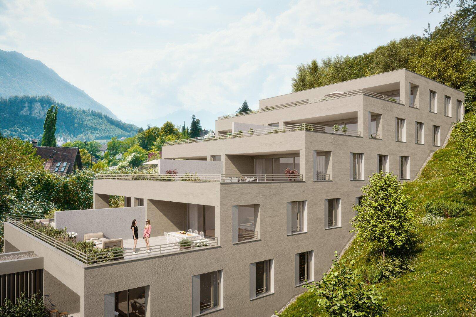 Wohnanlage "Hillside" - Zentrales Wohnen am Stadtrand "par excellence" – pohled 5