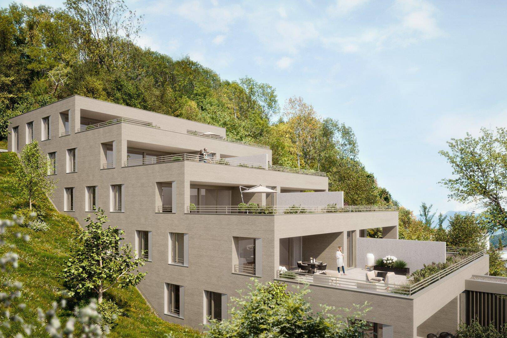 Wohnanlage "Hillside" - Zentrales Wohnen am Stadtrand "par excellence" – pohled 4