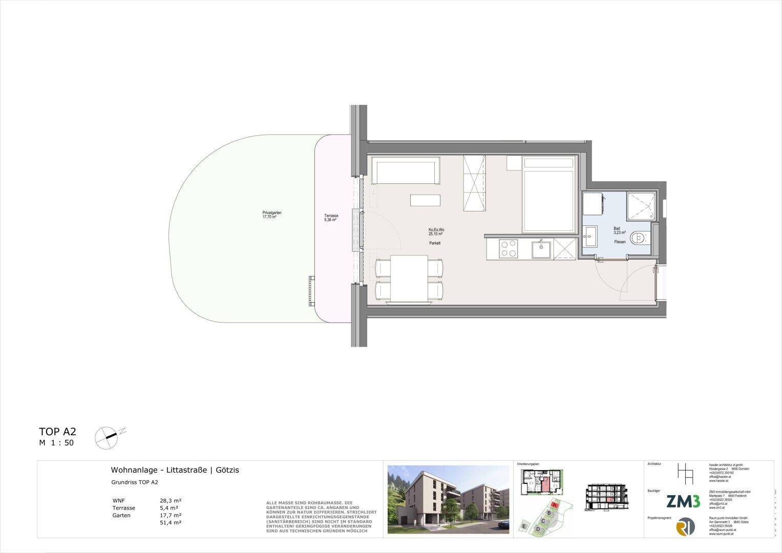 Grundriss - Top A2