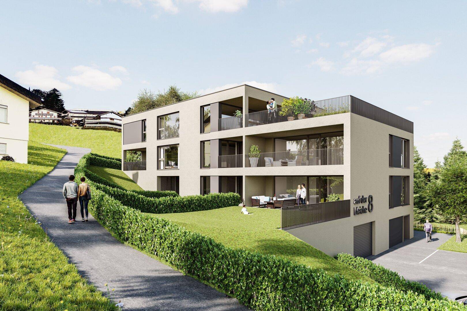 Wohnanlage "Sonnenseite" - Sensationelles Penthouse mit imposanter Terrasse - Top 7 - Ansicht 3