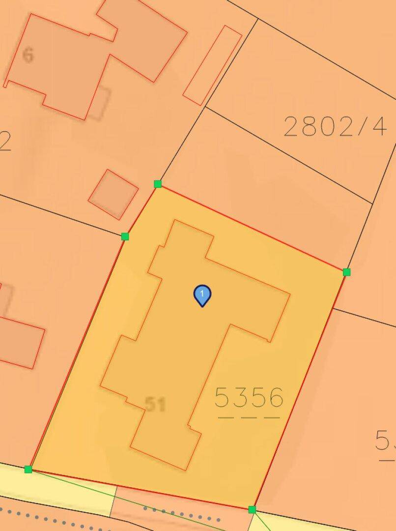 Option Grundstück mit 732m2