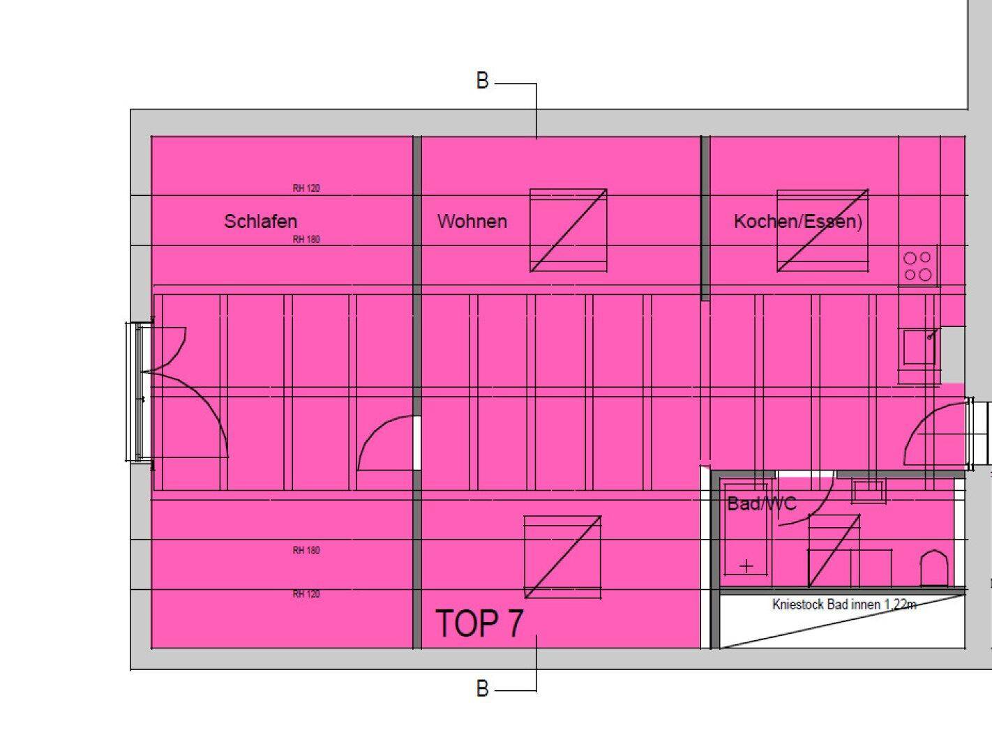Grundriss Wohnung