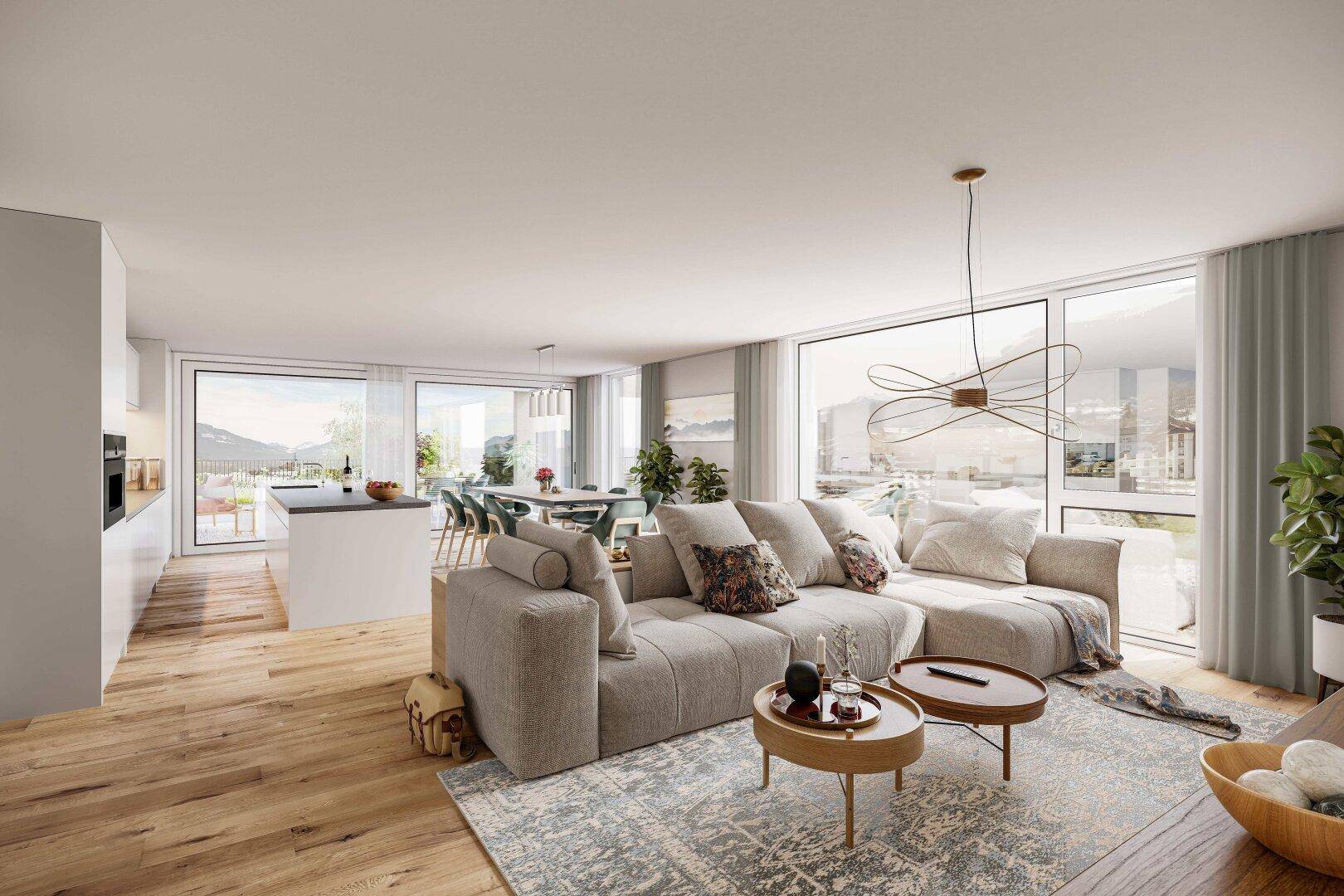Wohnanlage "Sonnenseite" - Sensationelles Penthouse mit imposanter Terrasse - Top 7 - Ansicht 6