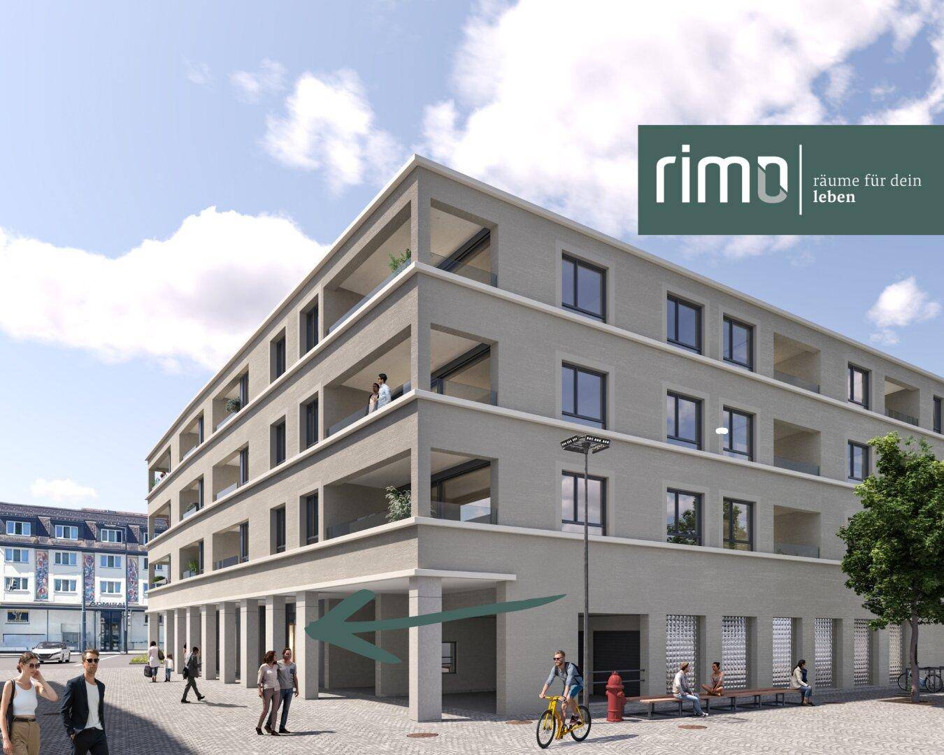 Gewerbefläche (Einzelhandel, Büro, Praxis) mit 277 m² mitten in Feldkirch - Erstbezug! - Ansicht 2