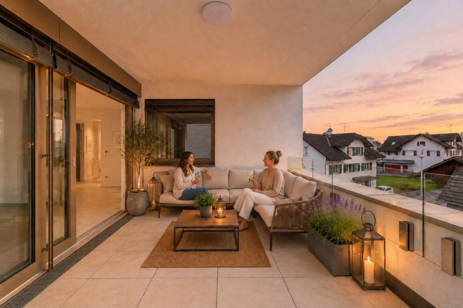 Spitzenlage - zentrumsnahe &amp; ruhige Terrassenwohnung - Top 8 - Bezugsbereit - Widok 3