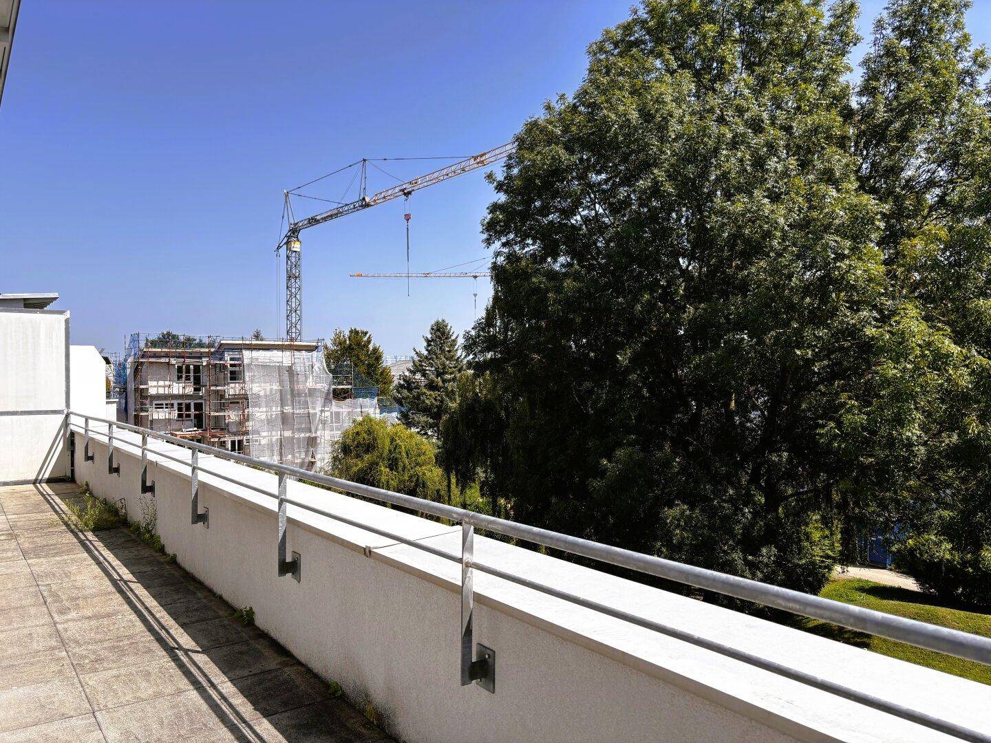 Balkon groß
