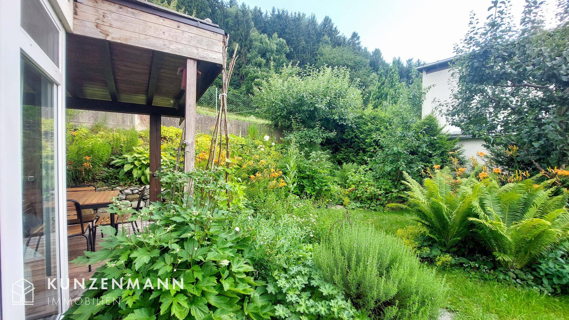 Blick in den Garten