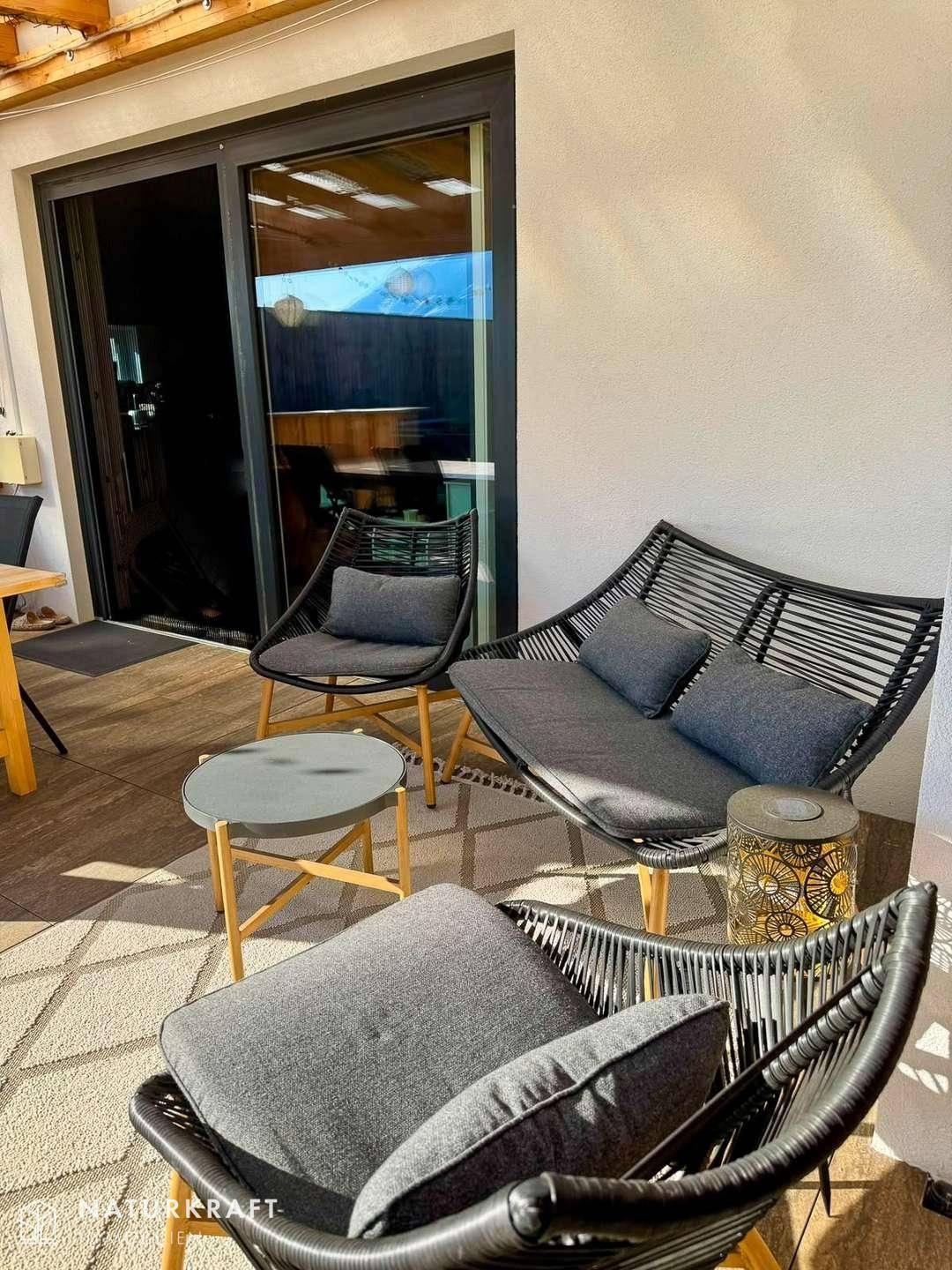 Überdachte Terrasse