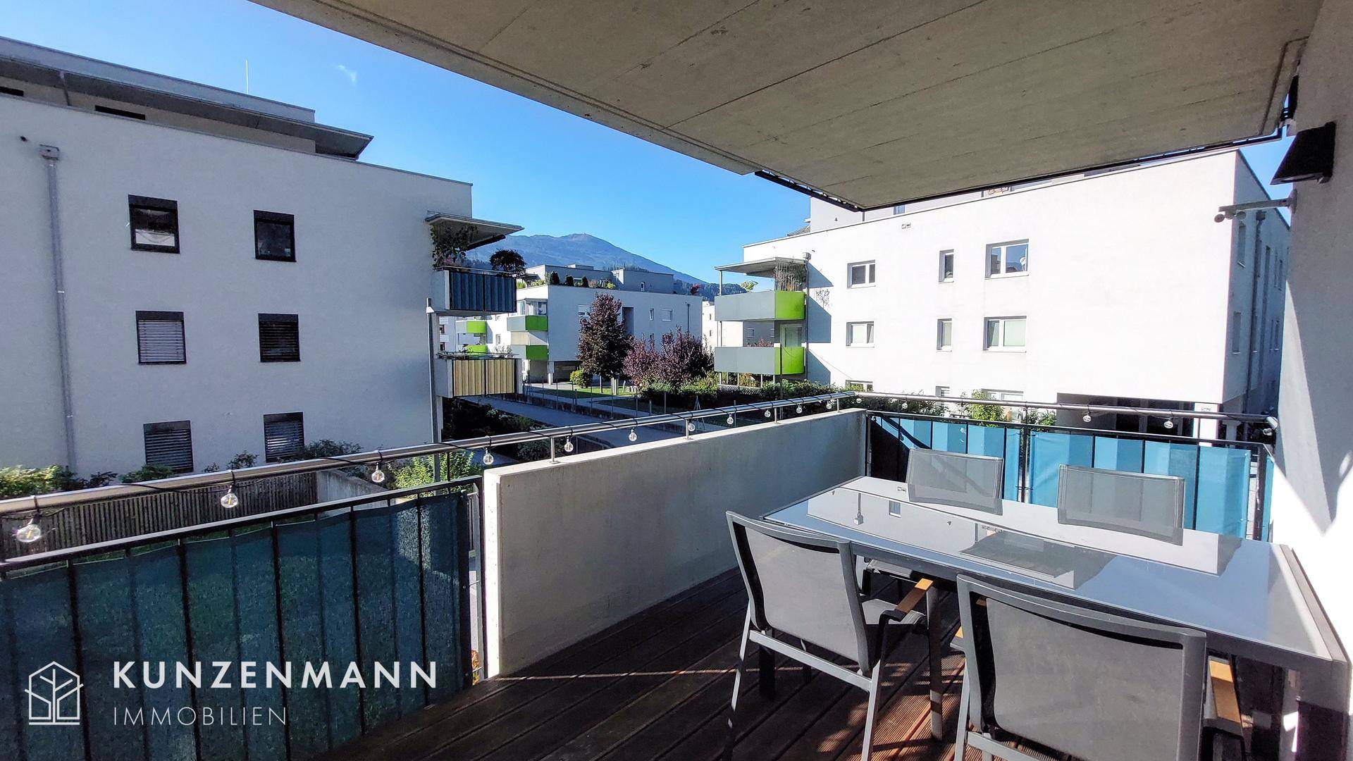 Balkon Südwestblick