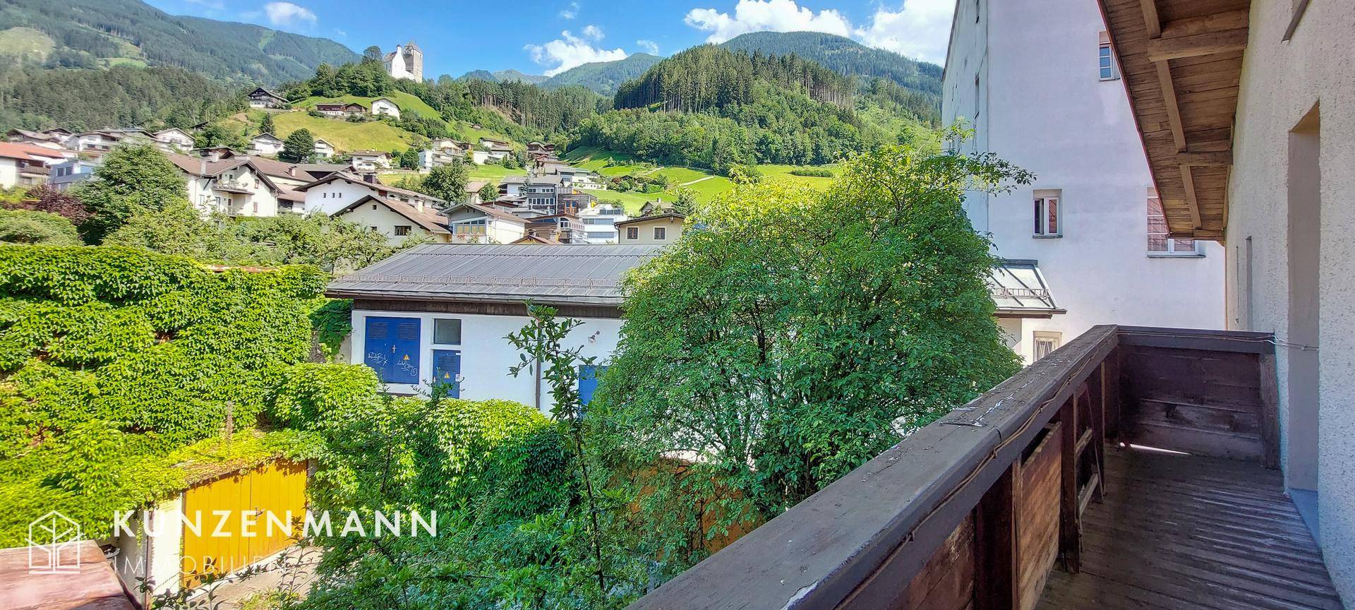 Aussicht auf Schloss Freudsberg