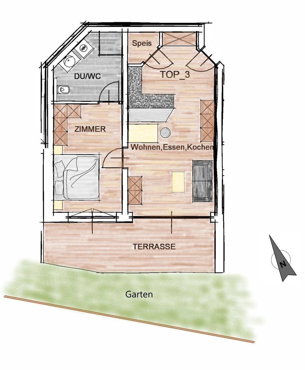 TOP 3 - Südterrasse