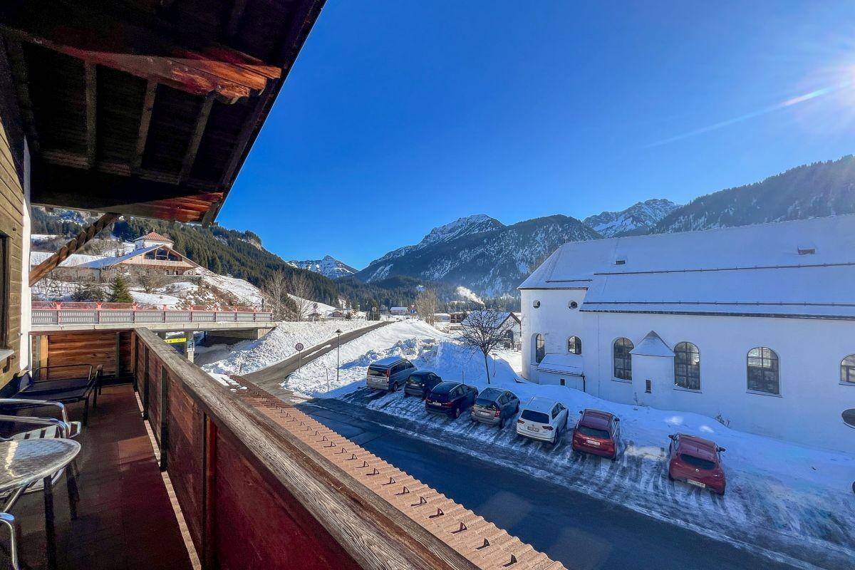 Traumbergblick vom Balkon