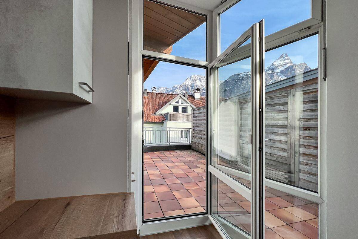 Zugang zur Terrasse