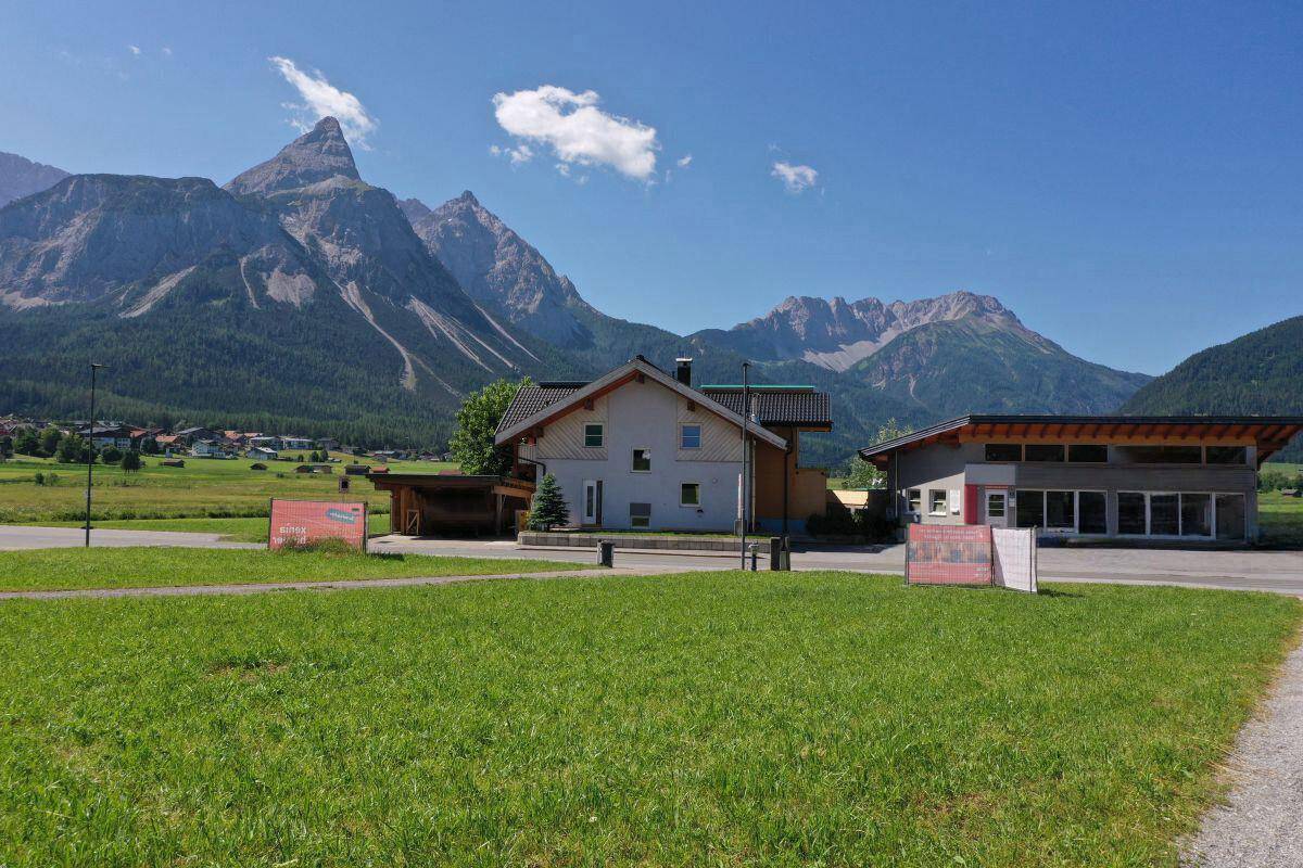 Blick zur Sonnenspitze