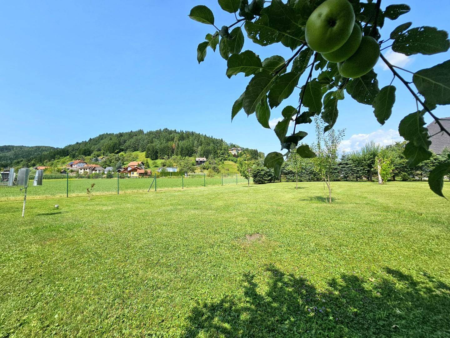 Garten und Aussicht