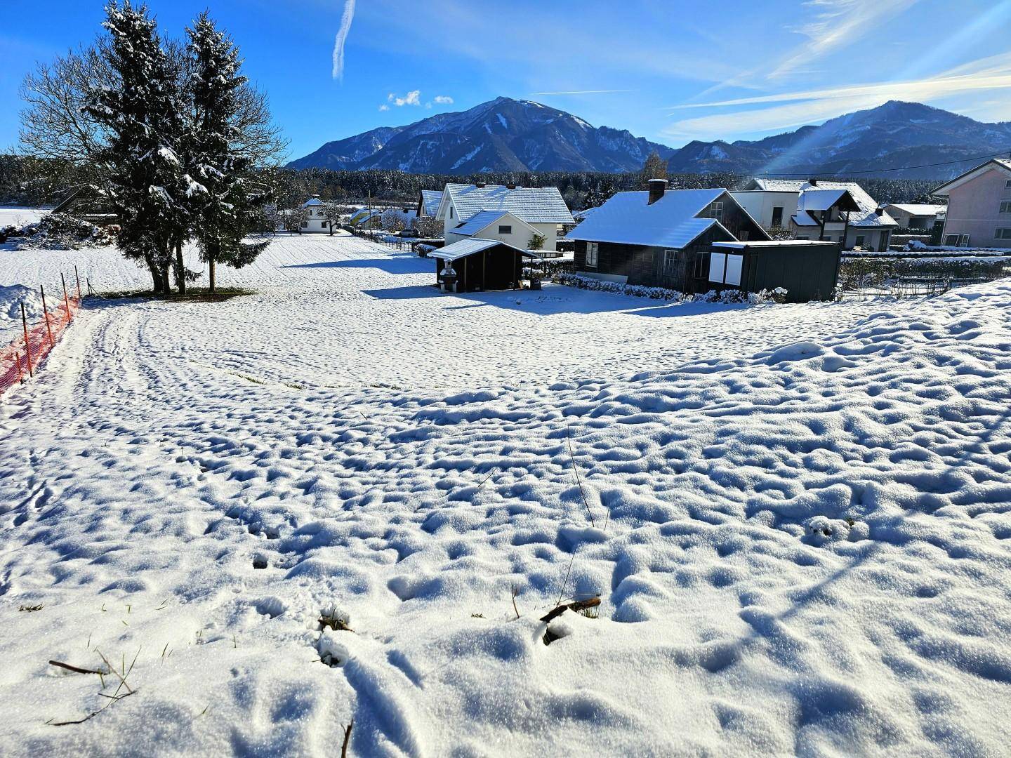 Grundstück_Blick auf die Petzen