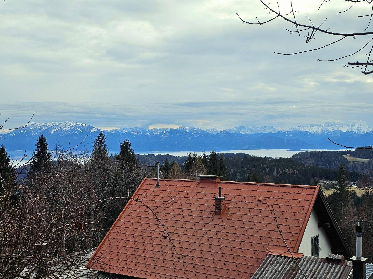 Blick auf die Berge