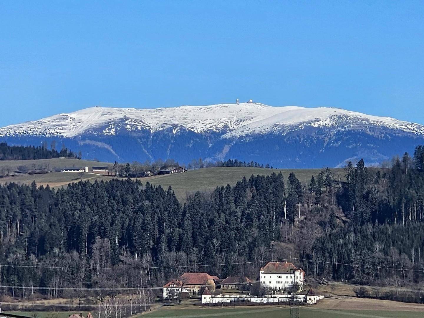 Blick auf die Koralpe