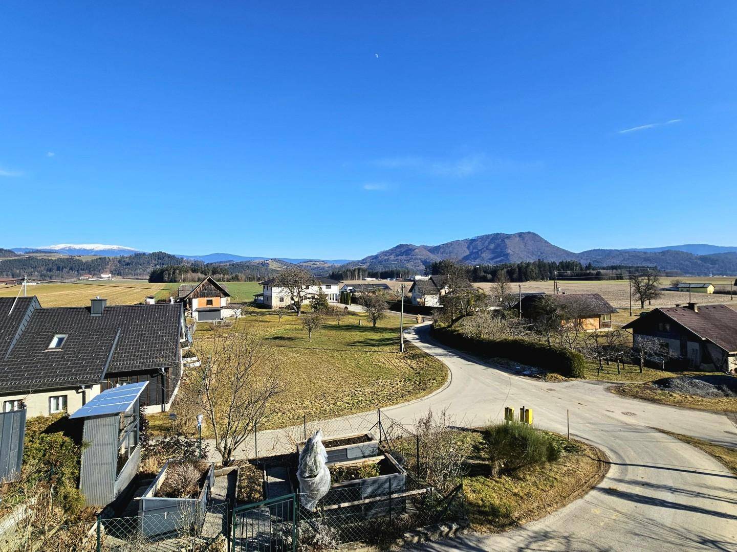 Aussicht vom Balkon