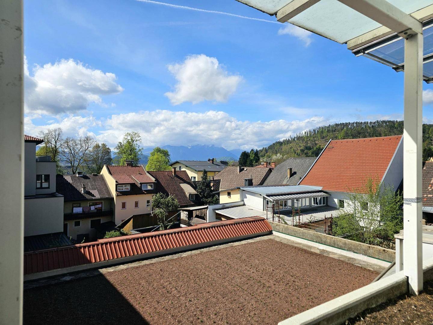 Süd-Balkon Aussicht