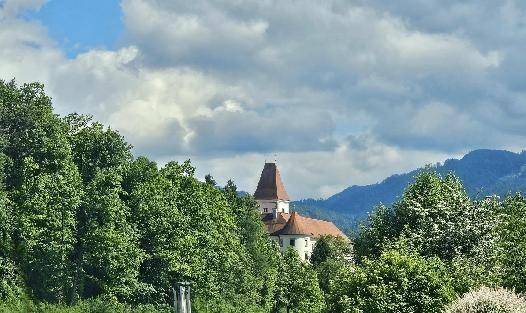 Blick auf Stift Eberndorf