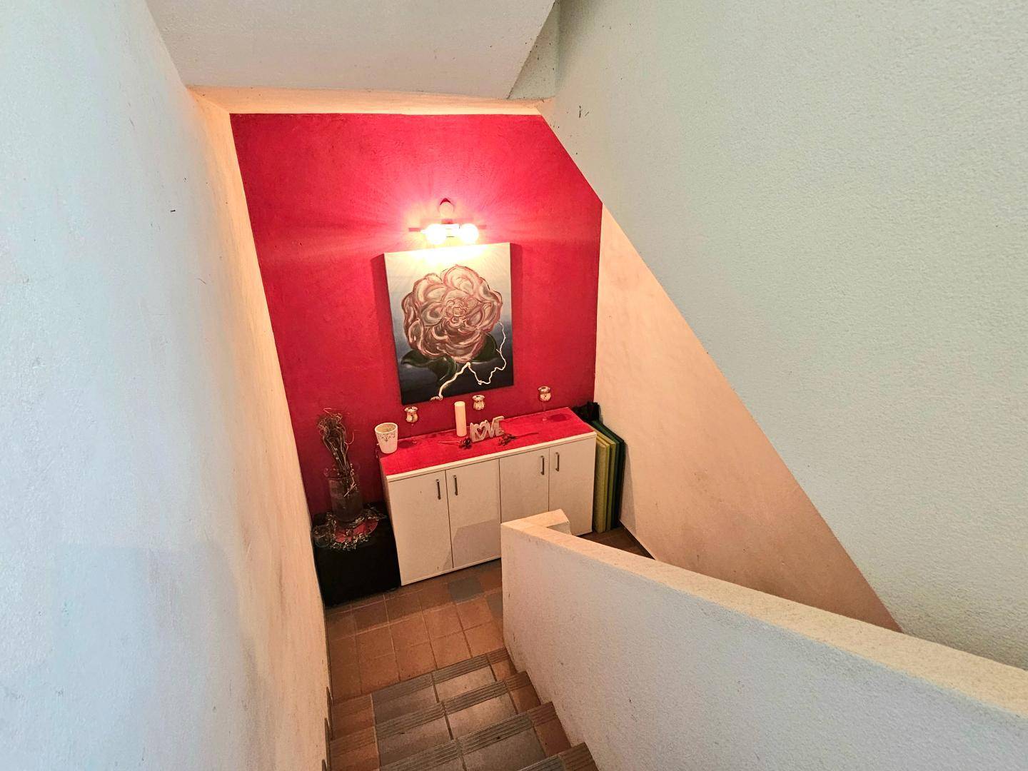 Stiegenhaus zwischen EG und OG