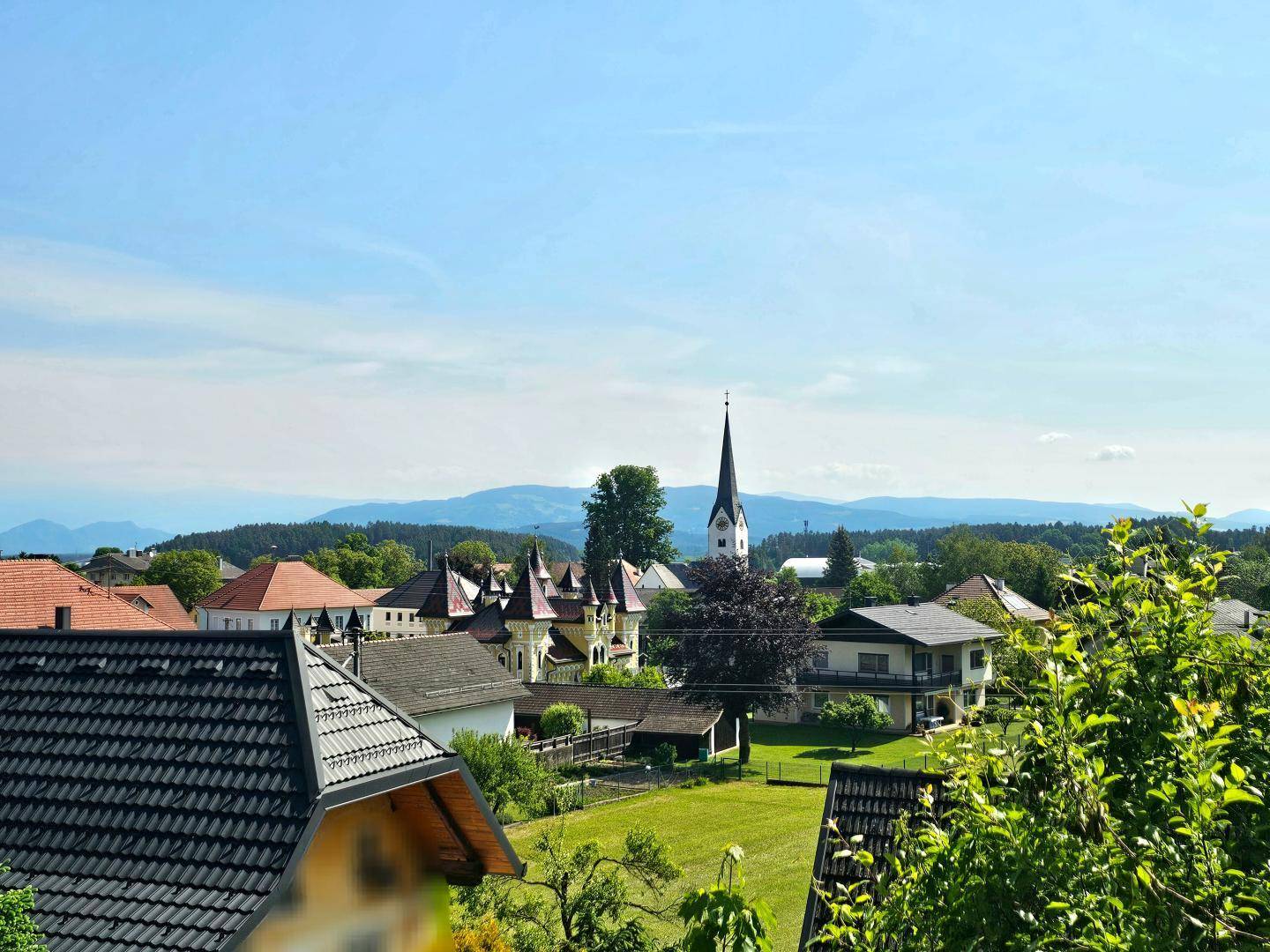 Blick in den Ort