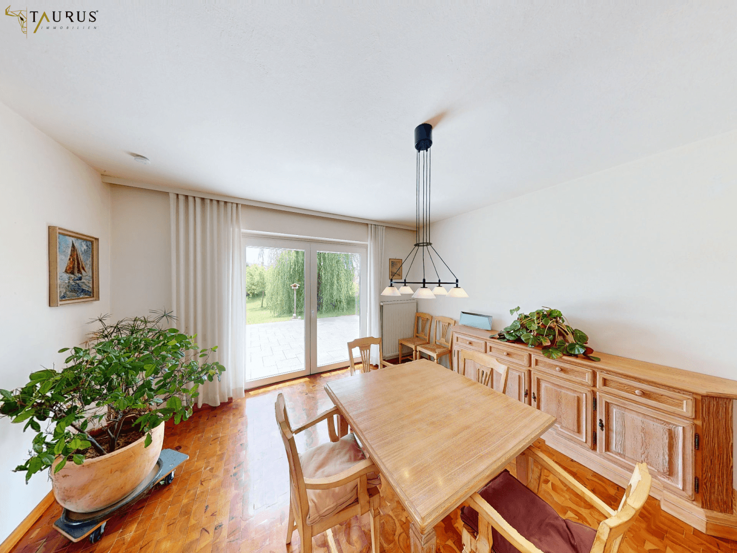 EG Essbereich mit Terrassenzugang