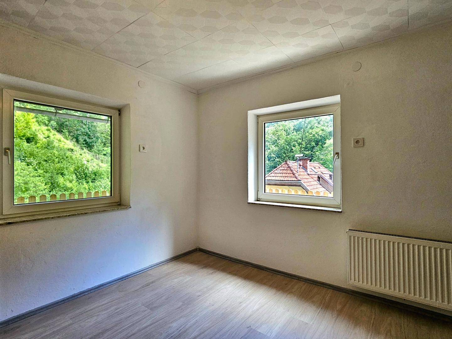 Platz für Essbereich in der Küche