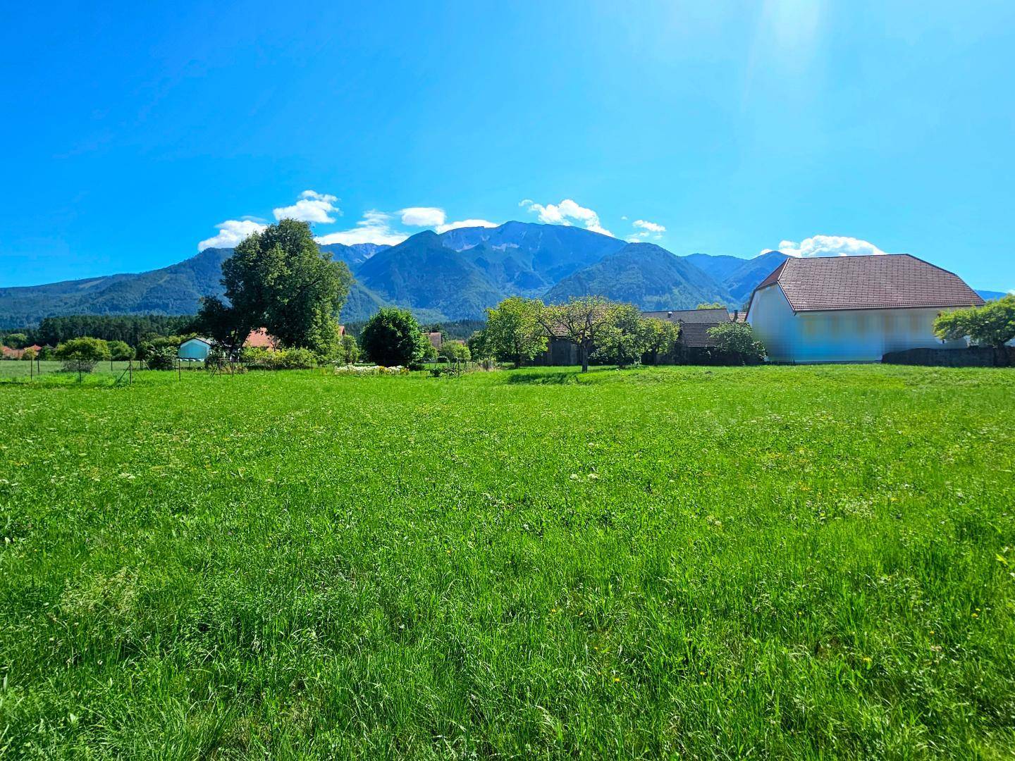 Blick auf die Berge