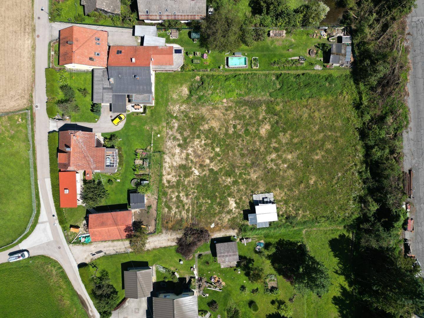 Großvolumiger, ebener, sonniger Baugrund - Ansicht 6