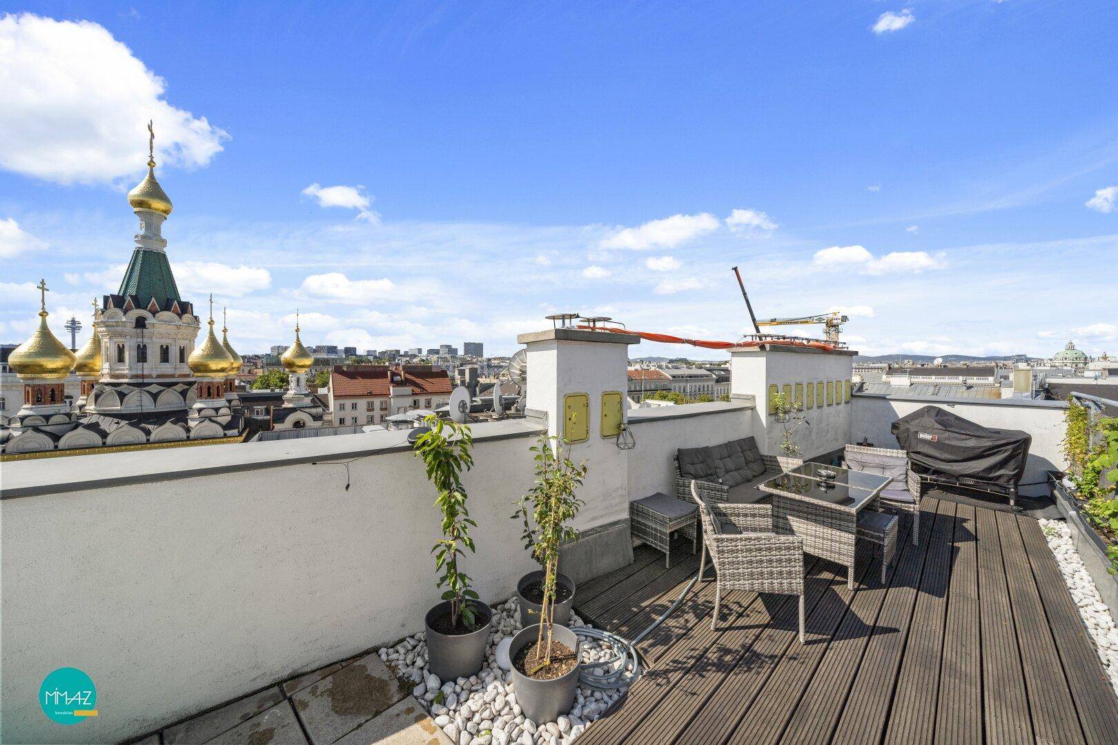 Terrasse - Ebene 3
