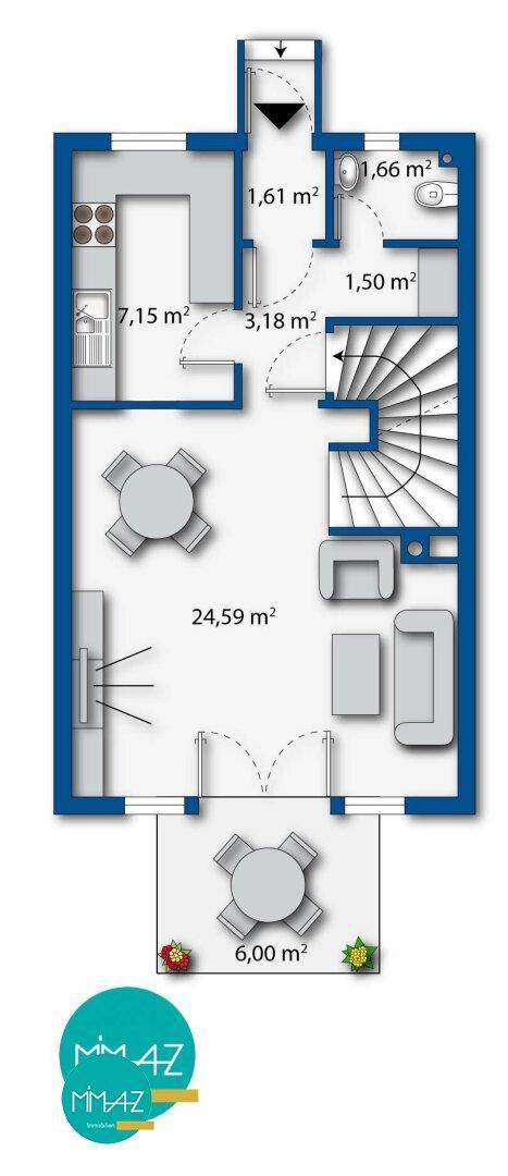 Grundriss Erdgeschoss