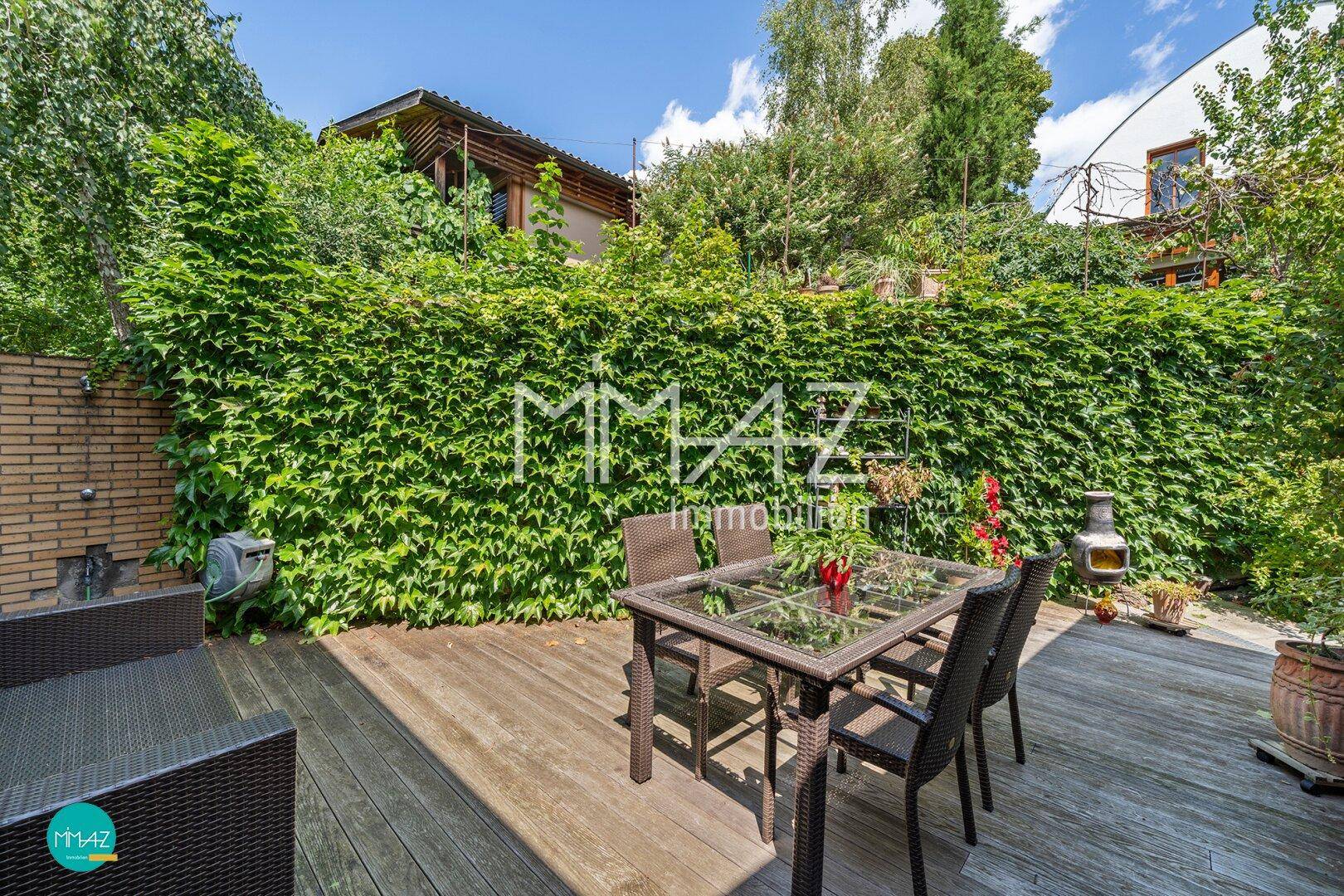 Terrasse und Garten