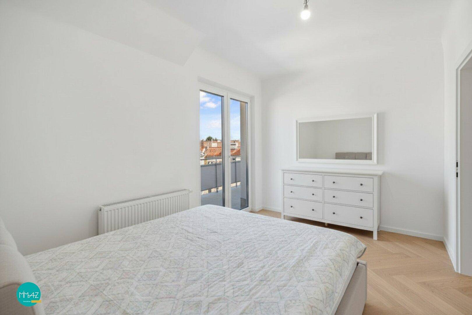 Schlafzimmer KI gestaged