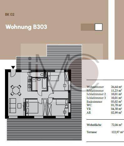 Wohnung B 303 Penthouse