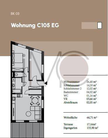 Wohnung C 105 EG