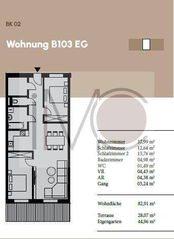 Wohnung B 103 EG