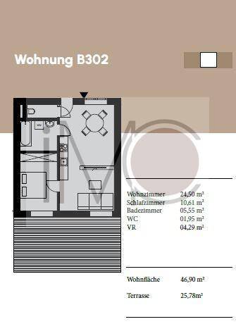 Wohnung B 302 Penthouse