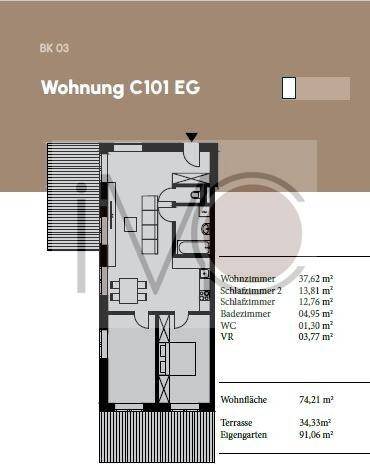 Wohnung C 101 EG