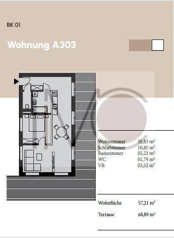 Wohnung A 303 Penthouse